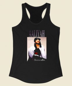 Aaliyah Baby Girl Tribute Racerback Tank Top