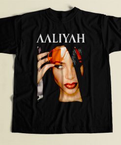 Aaliyah Queen Photoshoot 80s Mens T Shirt