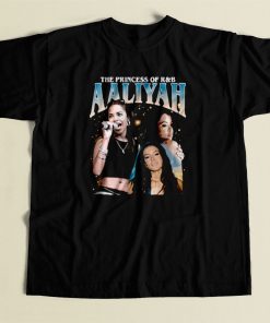 Aaliyah Queen Rnb Rap 80s Mens T Shirt