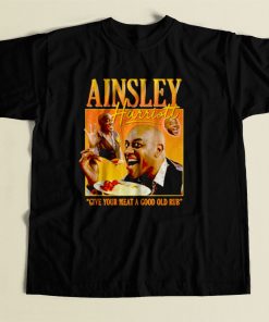 Ainsley Harriott Give Your Meet Old Rub 80s Mens T Shirt
