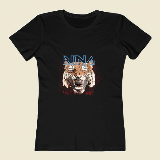 Anine Bing Tiger Muse Funny 80s Womens T shirt