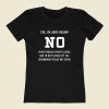 Anti Donald Trump Political 80s Womens T shirt