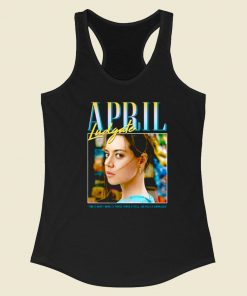 April Ludgate Time Is Money Racerback Tank Top
