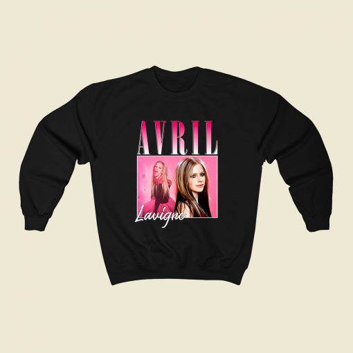 Avril Lavigne Sweatshirt Street Style