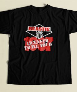 Beastie Boys Licensed To Ill Tour 1987 80s Mens T Shirt
