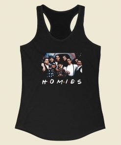 Blood In Blood Out Friends Mashup Racerback Tank Top