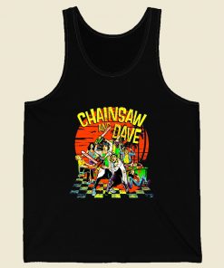 Chainsaw Dave Men Tank Top Style