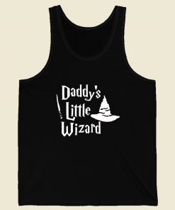 Daddys Little Wizard Men Tank Top Style