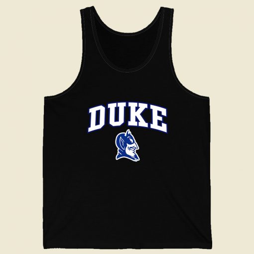 Duke Blue Men Tank Top Style