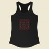 Emo Gothic Ugly Christmas Racerback Tank Top