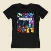 Fortnite Gta Style 80s Womens T shirt