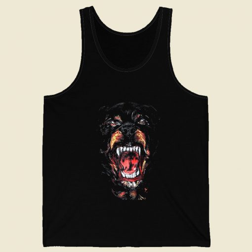 Givenchy Rottweiler Dog Men Tank Top Style