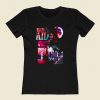Kid Cudi Homage Hip Hop 80s Womens T shirt