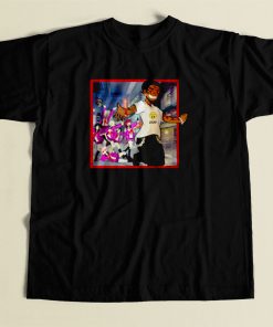Lil Uzi Vert Anime Inspired 80s Mens T Shirt