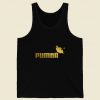 Lion King Pumbaa Puma Logo Parody Retro Mens Tank Top