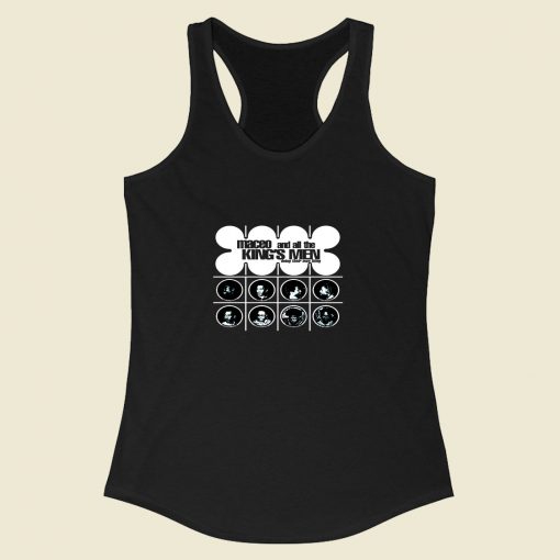 Maceo And All The Kings Men Racerback Tank Top