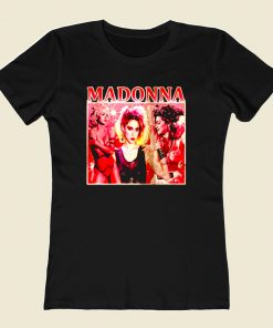 Madonna Retro 80s Womens T shirt