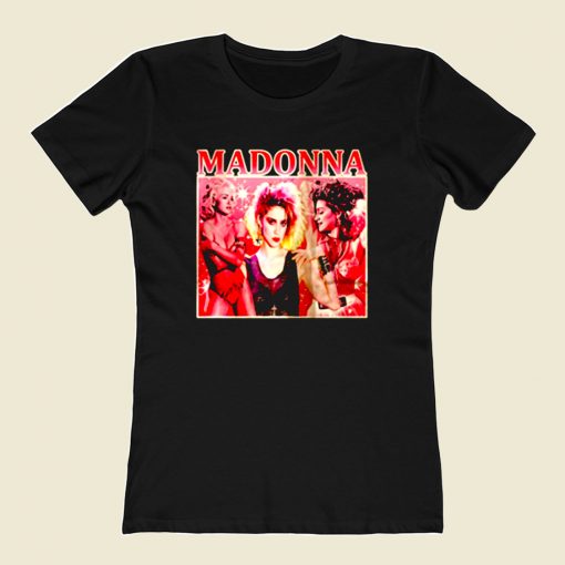 Madonna Retro 80s Womens T shirt