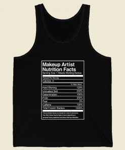 Makeup Artist Nutrition Facts Tb Men Tank Top Style
