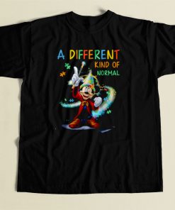 Mickey A Different Kind Of Normal 80s Mens T Shirt