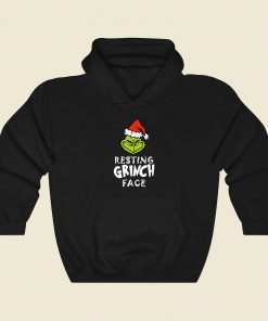 Resting Grinch Face Fashionable Hoodie