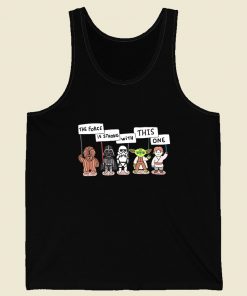 Starwars The Force Is Strong With This One Men Tank Top Style