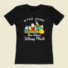 Stay Home And Watch Disney Movie 80s Womens T shirt