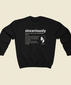 Stephen Amell Sinceriously Meaning Tb Sweatshirt Street Style