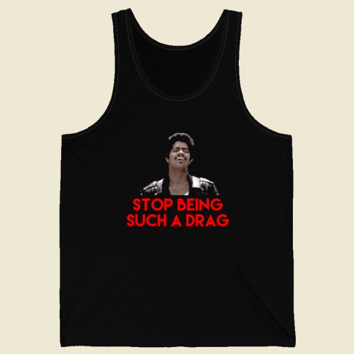 Stop Being Such A Drag Bamba Retro Mens Tank Top