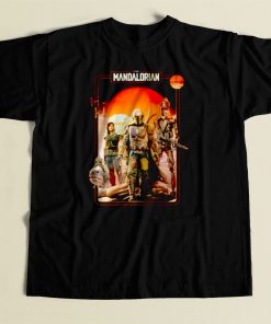 The Mandalorian Vintage Movie 80s Mens T Shirt