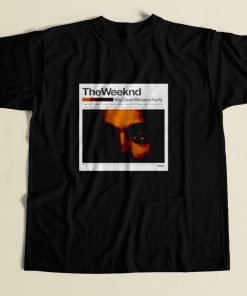 The Weeknd My Dear Melancholy 80s Mens T Shirt