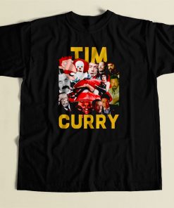 Tim Curry Horror Movies Mashup Hollywood 80s Mens T Shirt