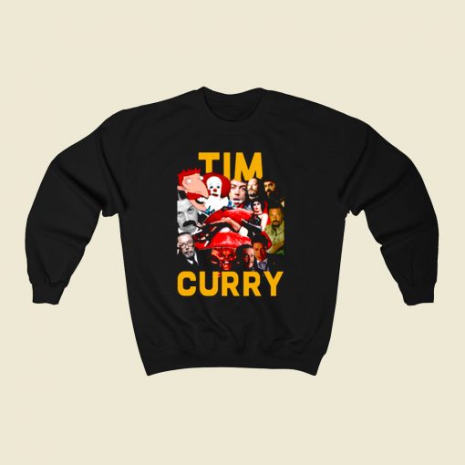 Tim Curry Horror Movies Mashup Hollywood 80s Sweatshirt Style