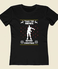 Twas The Fortnite Before Christmas Women T Shirt Style