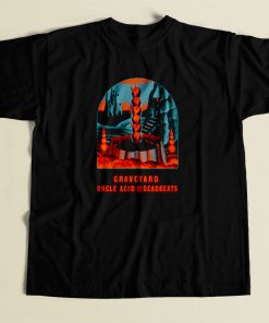 Uncle Acid And The Deadbeats Graveryard 80s Mens T Shirt