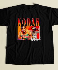 Vintage Kodak Black 80s Mens T Shirt