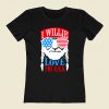 Willie Nelson Love The Usa 80s Womens T shirt