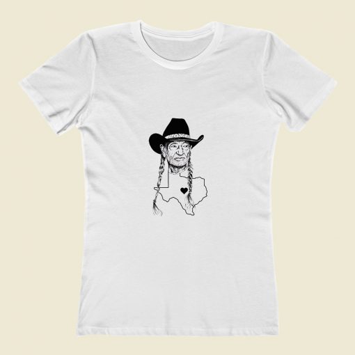 Willie Nelson Texas Love Classic Women T Shirt