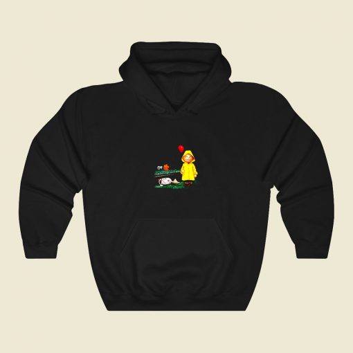 Charlie Brown And Snoopy It 80s Hoodie Fashion