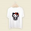 Hello Kitty Skeleton Halloween Men T Shirt Style