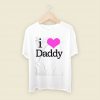 I Heart Daddy Men T Shirt Style