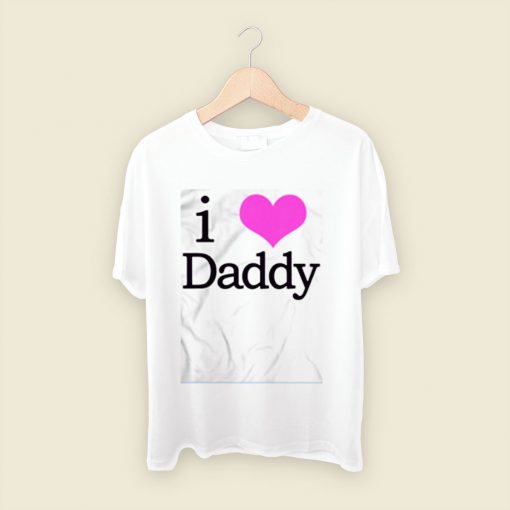 I Heart Daddy Men T Shirt Style