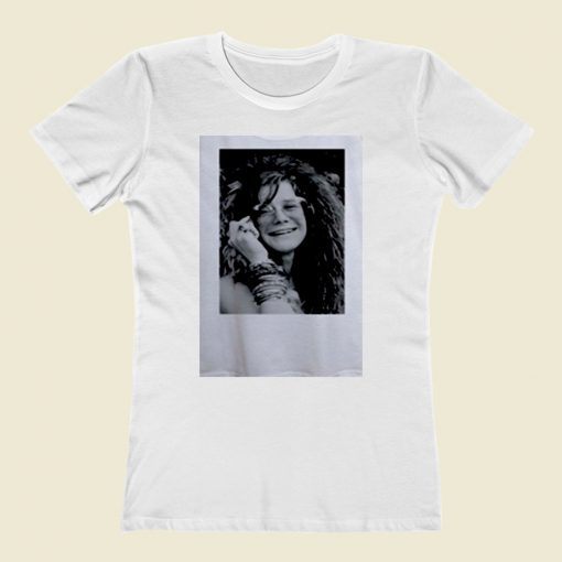 Janis Joplin Photos Women T Shirt Style
