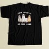Llama 5th Grade 80s Men T Shirt