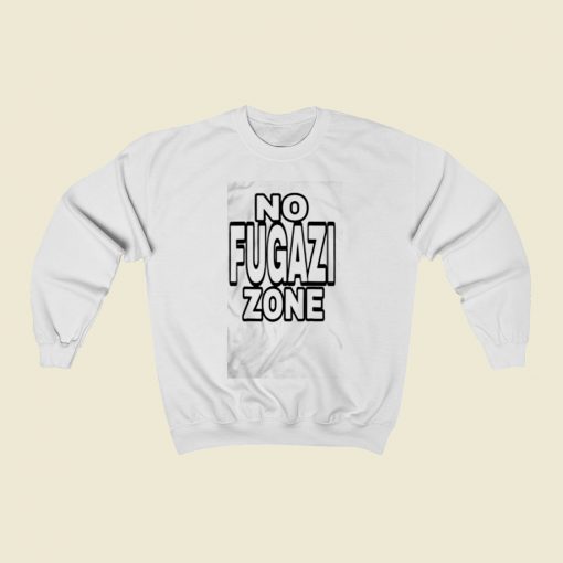 No Fugazi Zone Christmas Sweatshirt Style