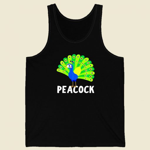 Peacock Men Tank Top