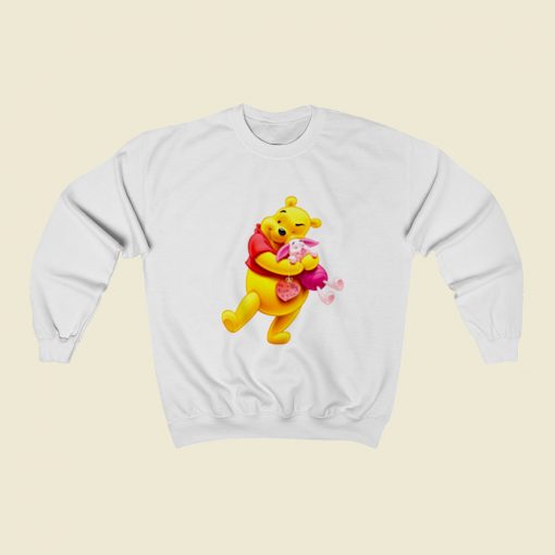 Pooh Piglet Christmas Sweatshirt Style