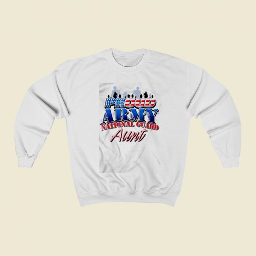 Proud Army National Guard Christmas Sweatshirt Style