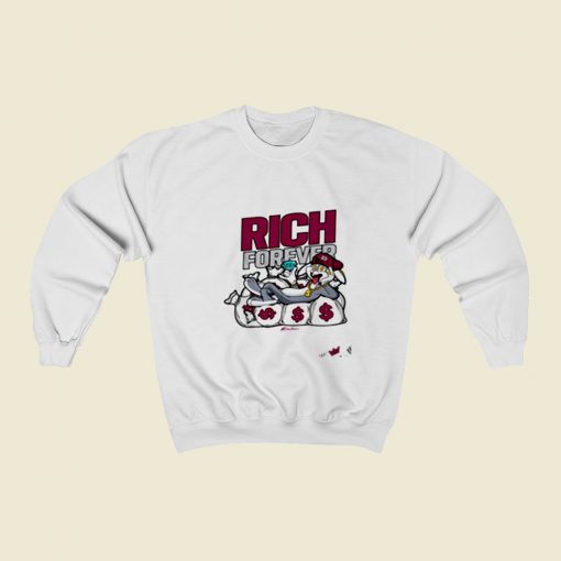Rich Forever Unisex Christmas Sweatshirt Style