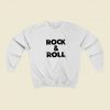 Rock And Roll Christmas Sweatshirt Style